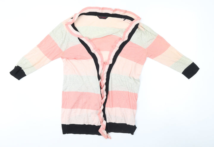 Miss Selfridge Women's Multicoloured Cardigan Size 10