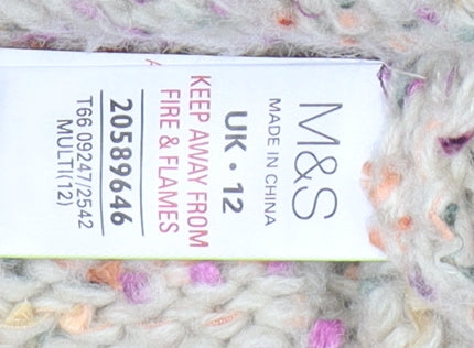 Marks and Spencer Women Multicoloured Pullover Jumper