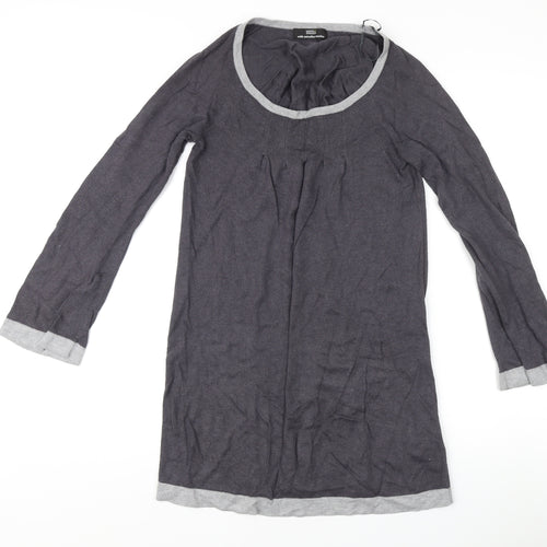 Marks and Spencer Women's Grey Jumper Size 8