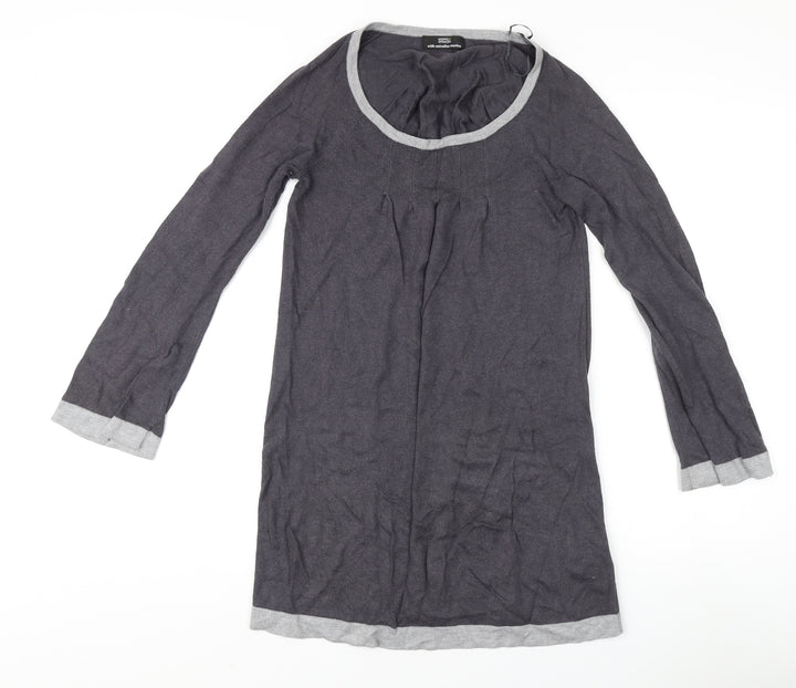 Marks and Spencer Women's Grey Jumper Size 8