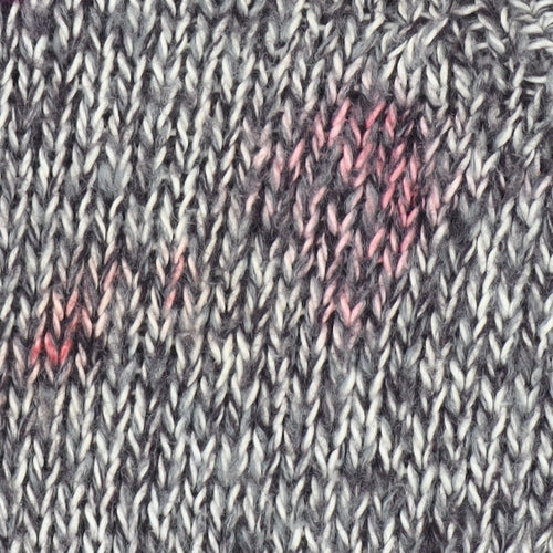 Women's Multicoloured Heart Pullover Jumper Size 10