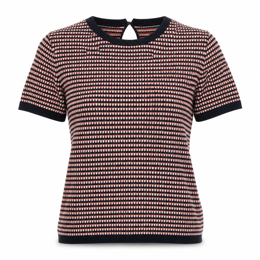 Zara Knit Women's Striped Short Sleeve T-Shirt - S