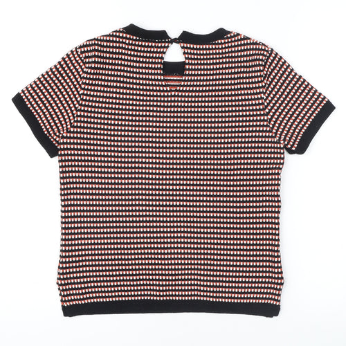 Zara Knit Women's Striped Short Sleeve T-Shirt - S