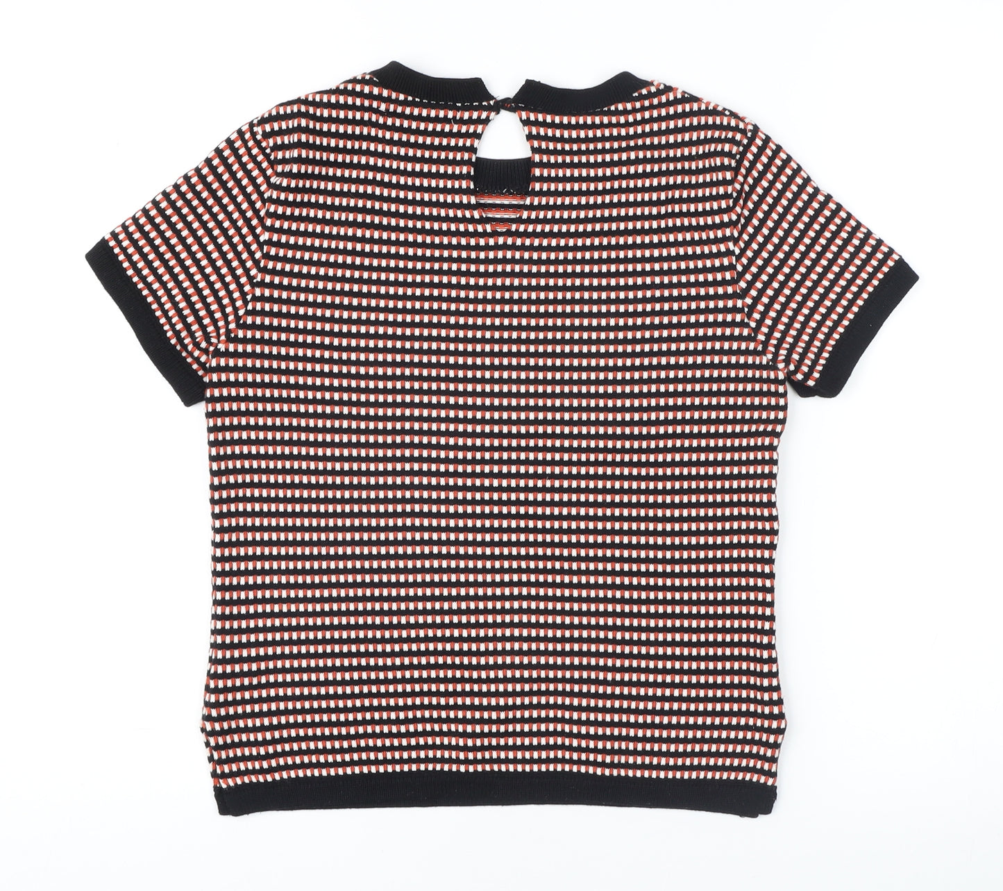 Zara Knit Women's Striped Short Sleeve T-Shirt - S