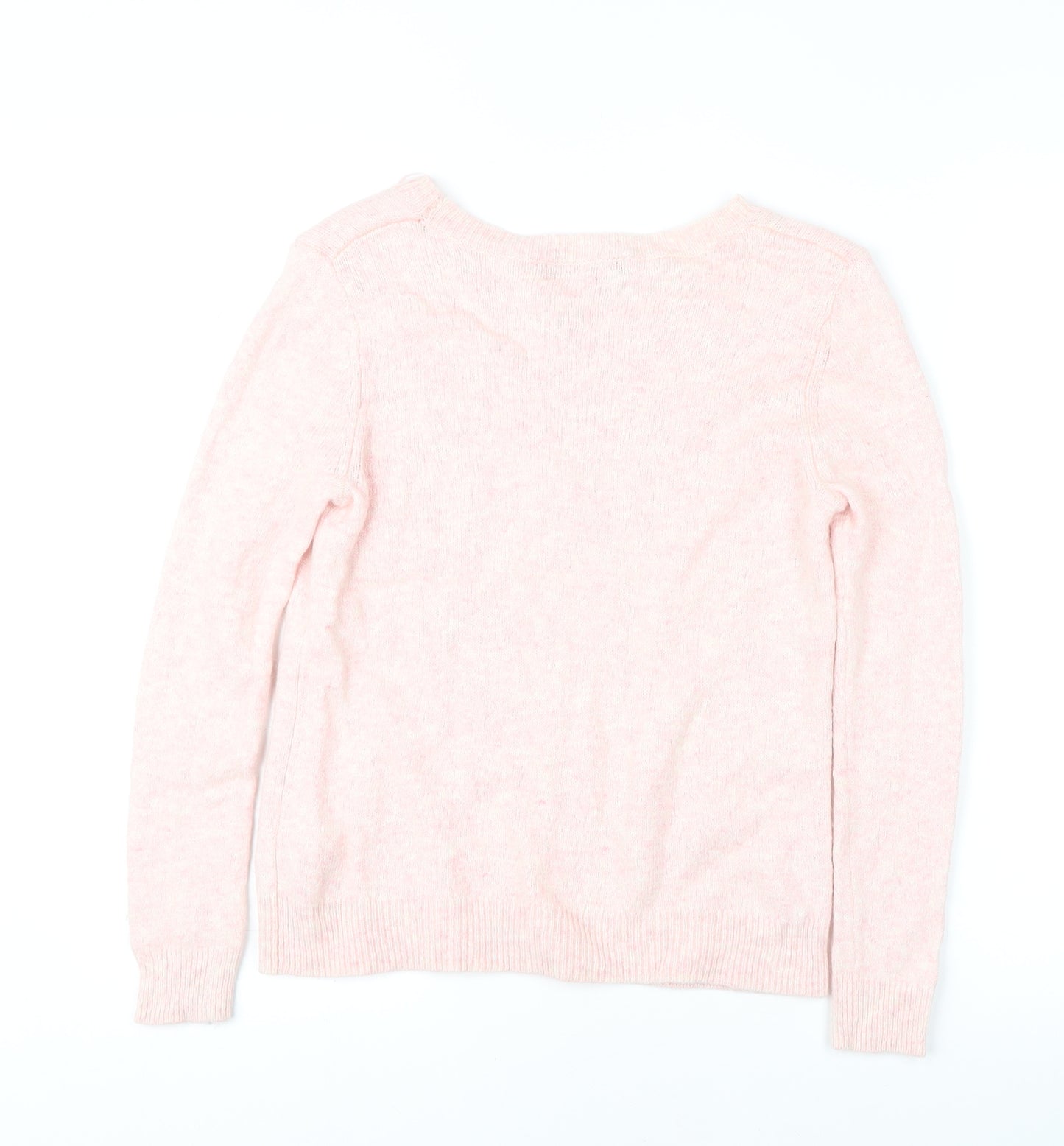 Marks and Spencer Pink Crew Neck Pullover Jumper, Size 12