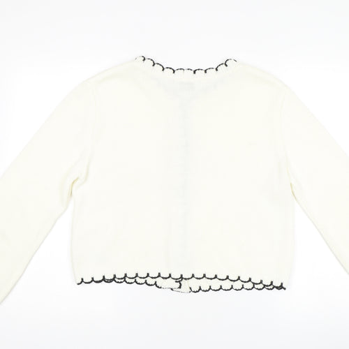 ASOS Design Women's Ivory S Cardigan, Button Details