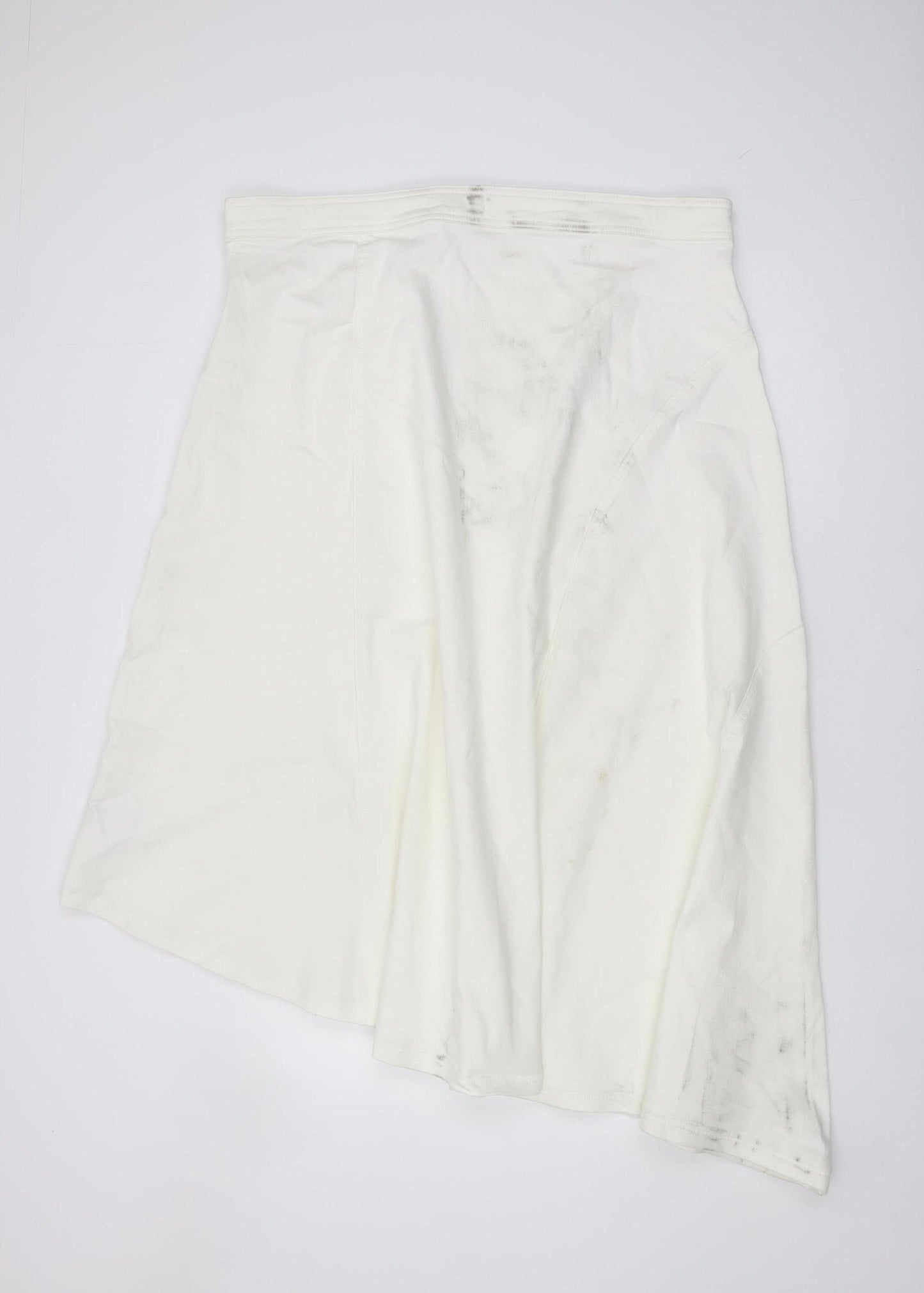 Marks and Spencer Women's White Midi Skirt Size 20