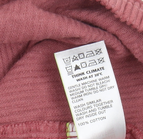 M&S Girls Pink Corduroy Pinafore Dress 13-14 years Casual Style