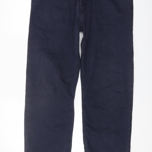 Marks and Spencer Men's Blue Straight Jeans 36 in