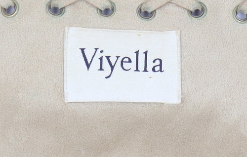 Viyella Beige Women's Jacket Size 16 Long Sleeve