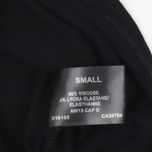 Precis Women's Black Pink 3/4 Sleeve Colourblock Top