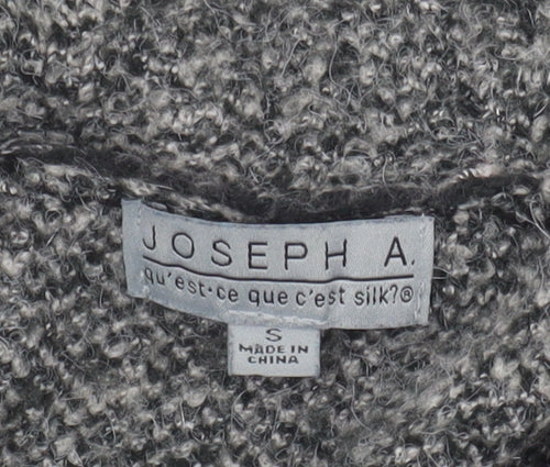 Joseph A Women's Grey Collared Cardigan - Size S