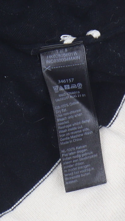 Monsoon Women's Black Tunic Jumper, Size S, V-Neck Style