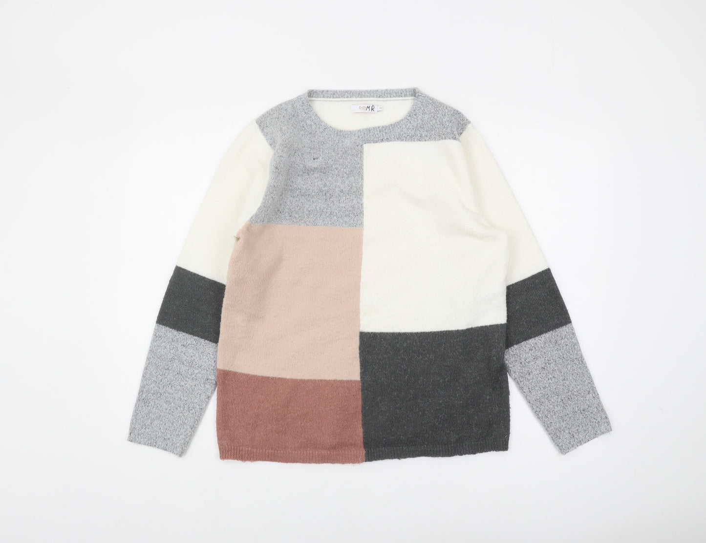 Cotton Traders Women's Multicoloured Size 12 Pullover Jumper