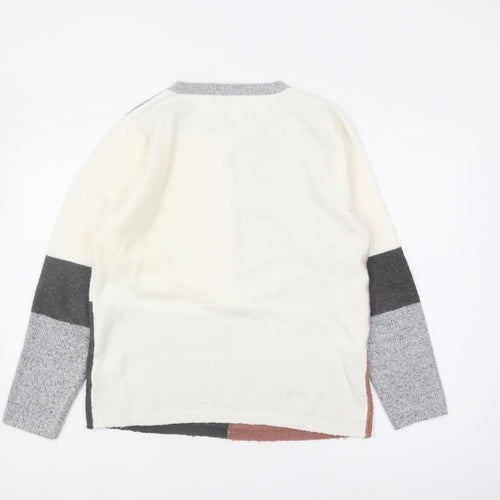 Cotton Traders Women's Multicoloured Size 12 Pullover Jumper