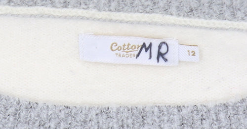 Cotton Traders Women's Multicoloured Size 12 Pullover Jumper