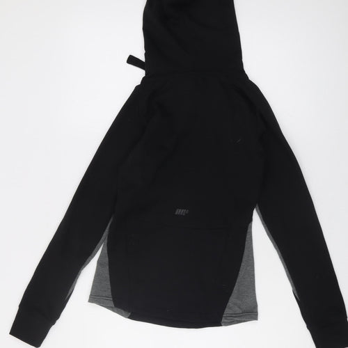 Myprotein Women's Black & Grey XS Pullover Hoodie
