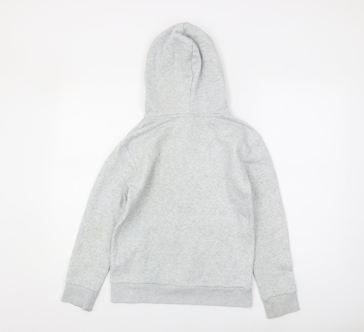 Puma Boys Grey Pullover Hoodie, Size 11-12, Casual Wear