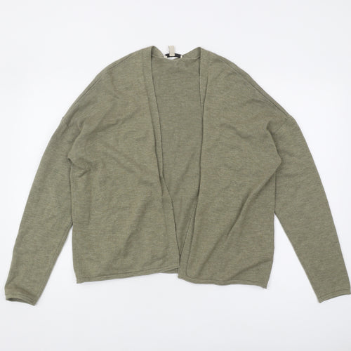 EDC Women's Green Cardigan M Open Casual