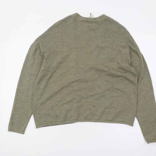 EDC Women's Green Cardigan M Open Casual