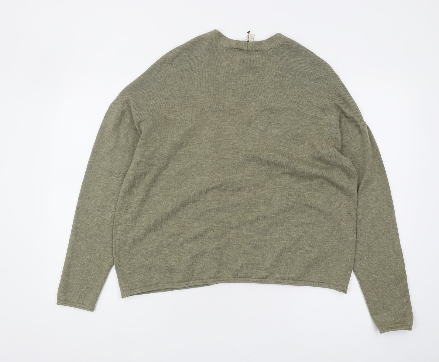 EDC Women's Green Cardigan M Open Casual