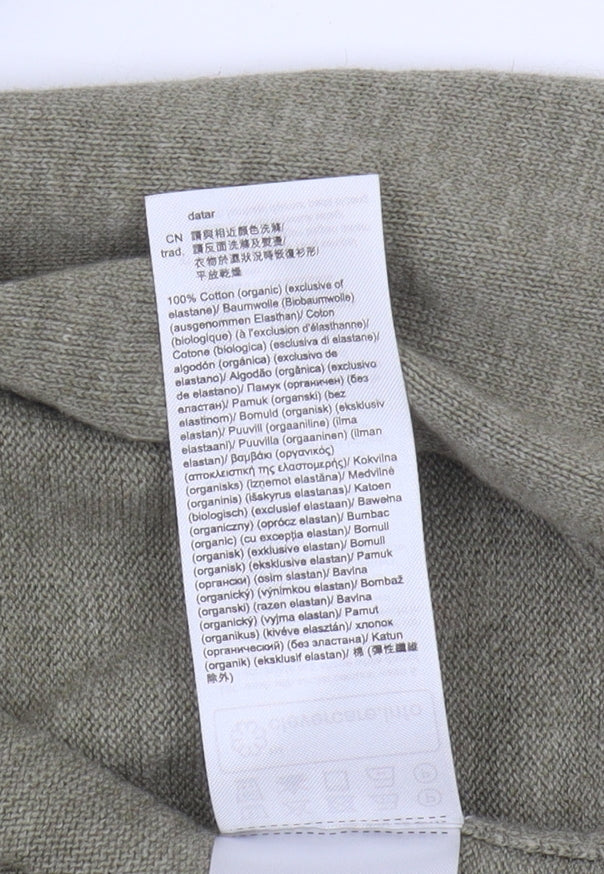 EDC Women's Green Cardigan M Open Casual