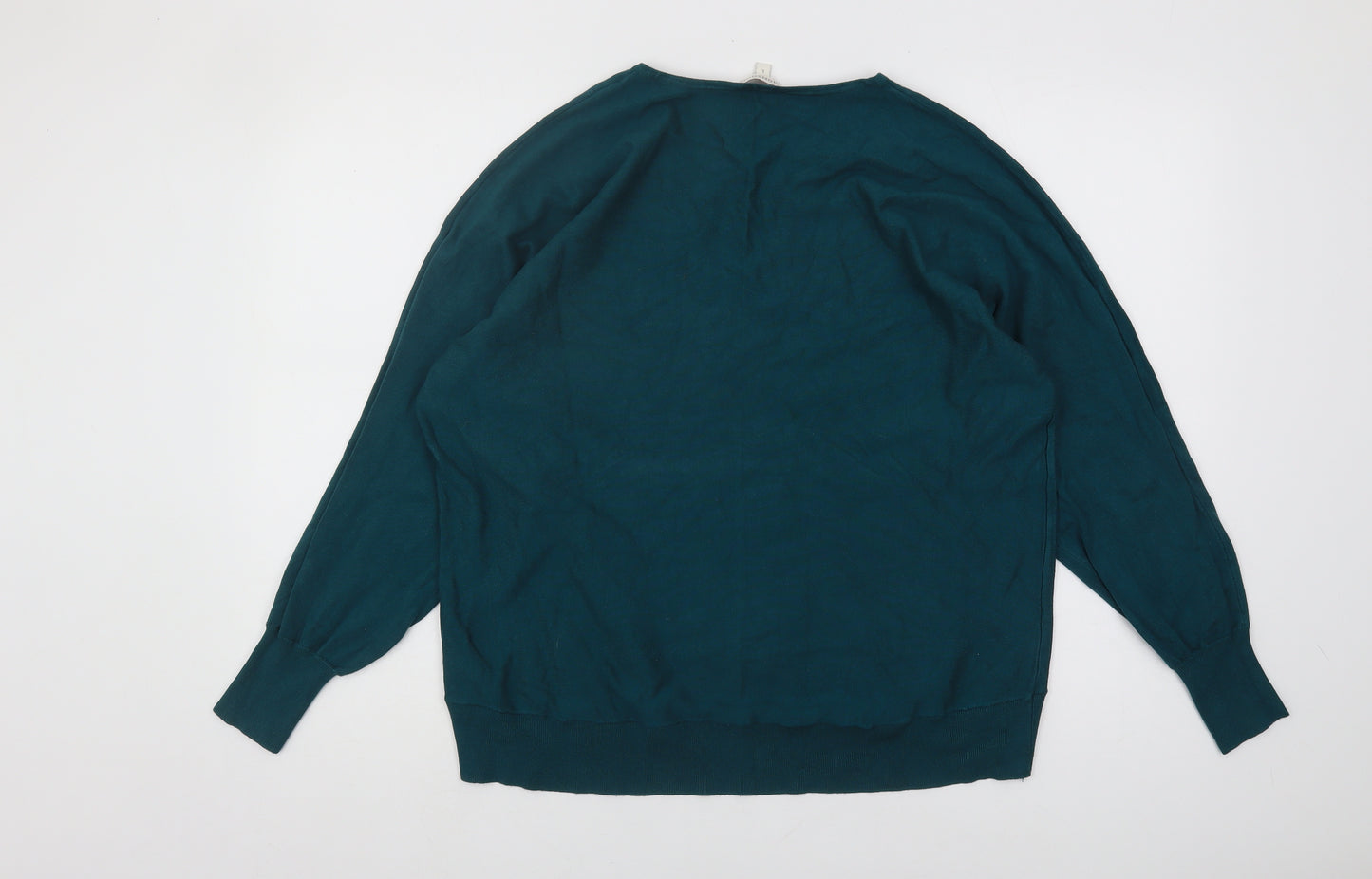 Monsoon Women's Green V-Neck Jumper L