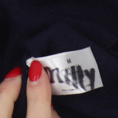 Windsmoor Women's Blue Pullover M Beaded Trim Jumper