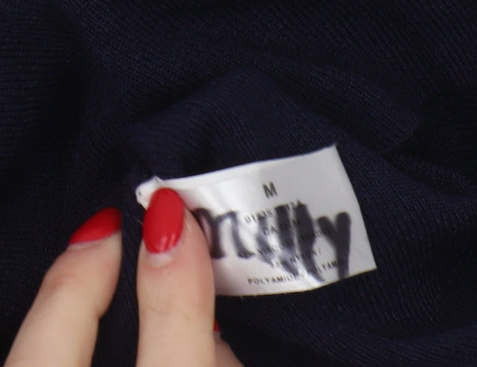 Windsmoor Women's Blue Pullover M Beaded Trim Jumper