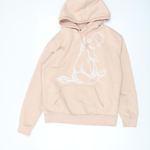 Disney Beige Hoodie for Women - XS, Pullover Style