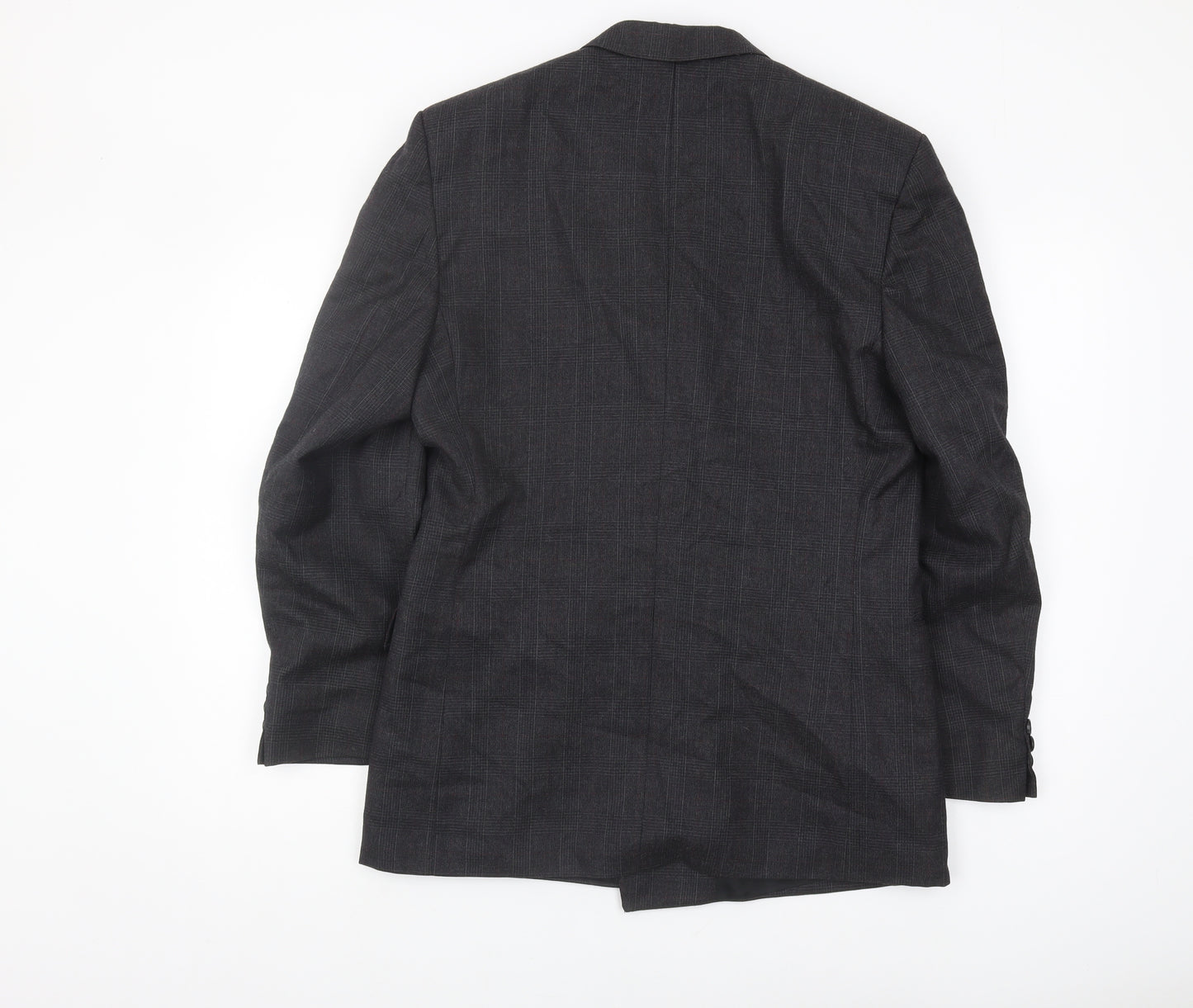 Burton Men's Black Double-Breasted Blazer 38R
