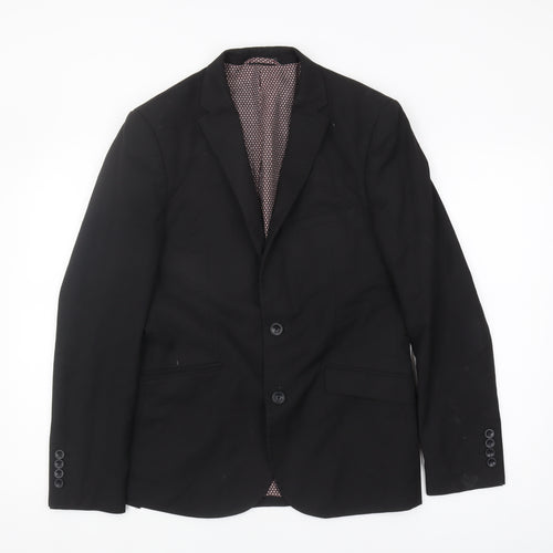 Marks and Spencer Men's Black Regular Fit Blazer 38R
