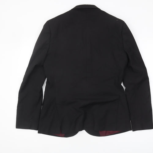 Marks and Spencer Men's Black Regular Fit Blazer 38R