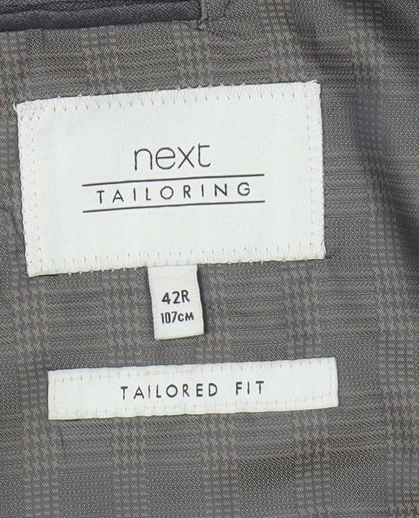 Next Men's Blue Blazer, 42R, Classic Formal Jacket