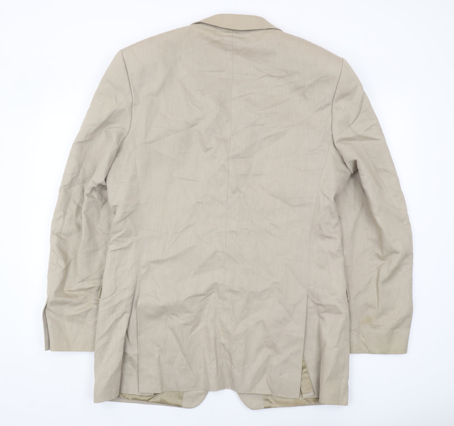 Jaeger Men's Beige Blazer 52L Jacket