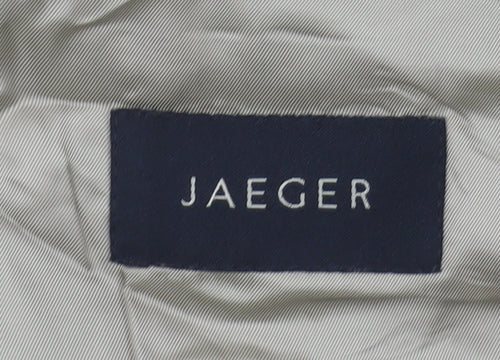 Jaeger Men's Beige Blazer 52L Jacket