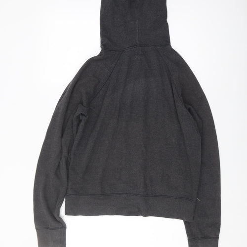 GAP Women's Black Full Zip Hoodie M - Stylish & Comfortable