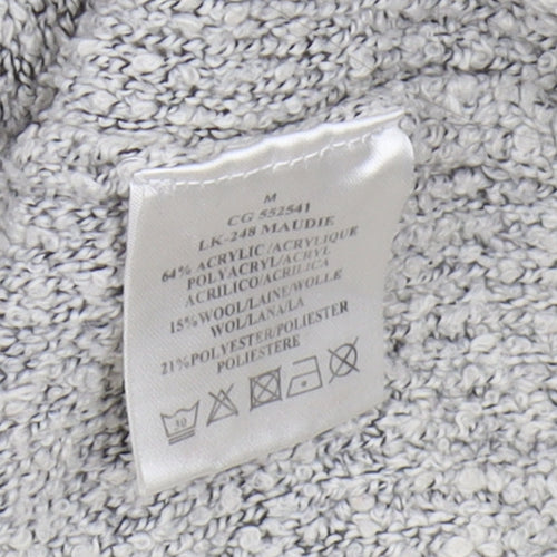 Brave Soul Women's Grey Pullover Jumper Size M