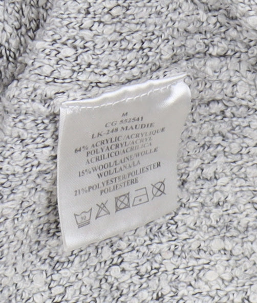 Brave Soul Women's Grey Pullover Jumper Size M