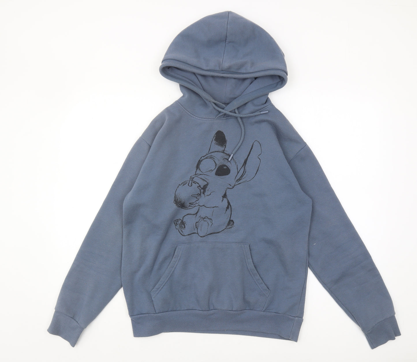 Disney Women’s Blue Pullover Hoodie XS - Stitch Character