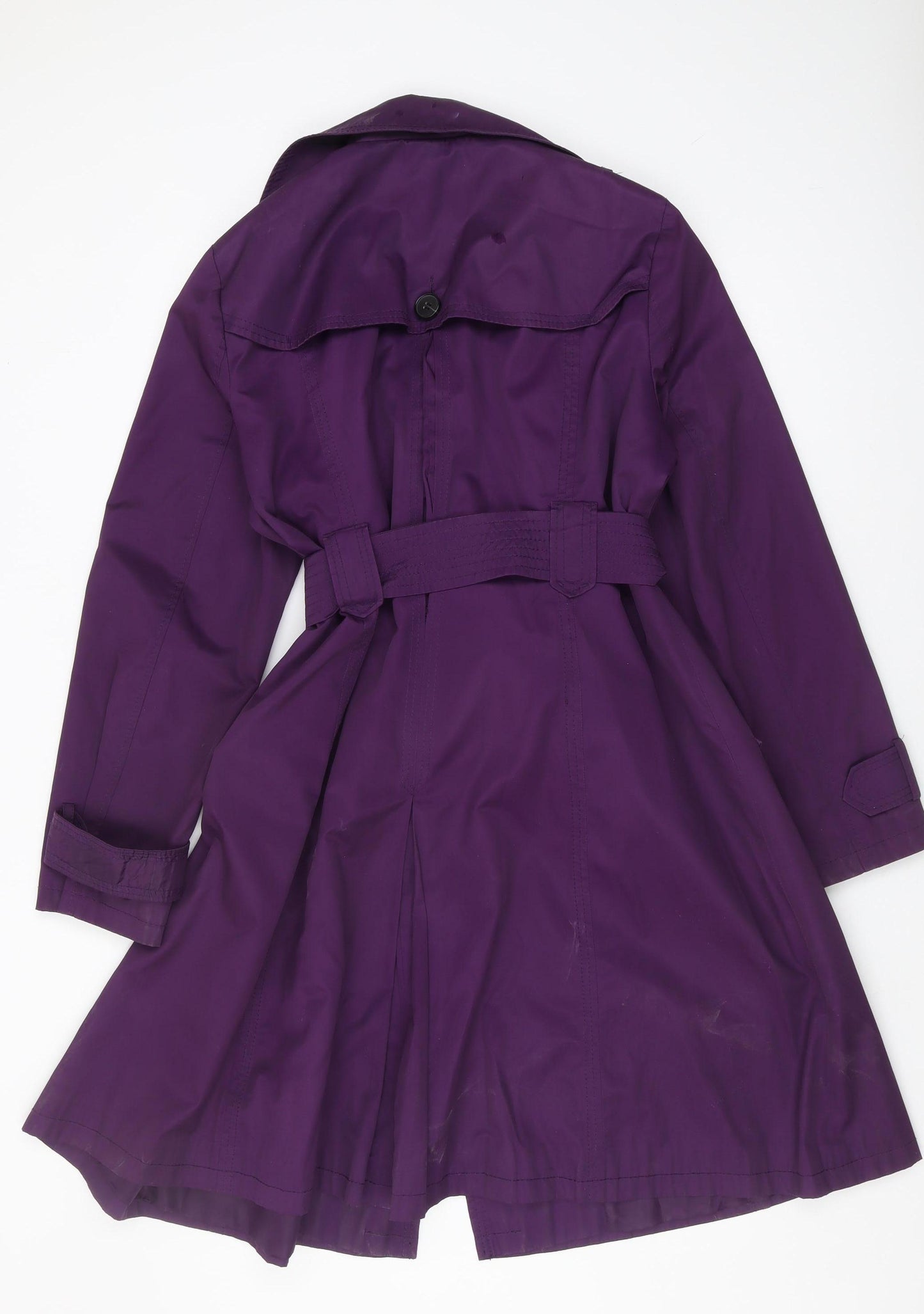 Wallis Women's Purple Trench Coat Size 18