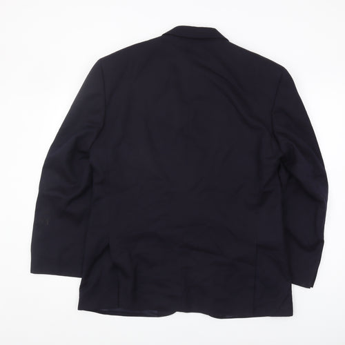 Parkland Men's Blue Wool Blazer, 40 Short
