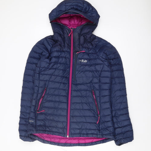 Rab Women's Blue Puffer Jacket Size 12