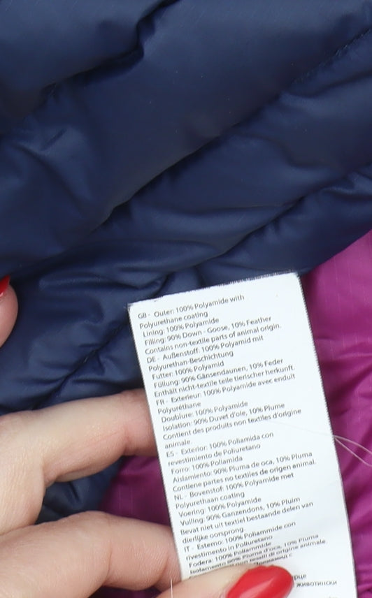 Rab Women's Blue Puffer Jacket Size 12