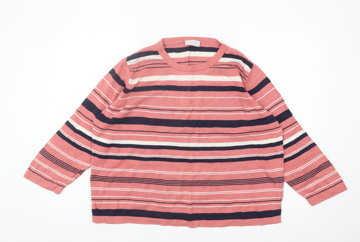 Cotswold Collections Women's Striped Pullover 2XL Multicoloured