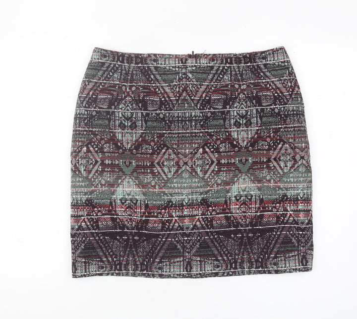 Monsoon Women's Geometric Pencil Skirt Size 14