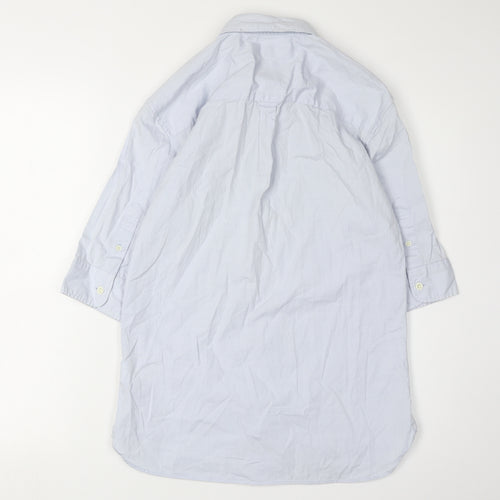 AllSaints Men's Blue XS 3/4 Sleeve Shirt