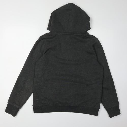 Superdry Women's Black Hoodie, UK 16, Casual Pullover