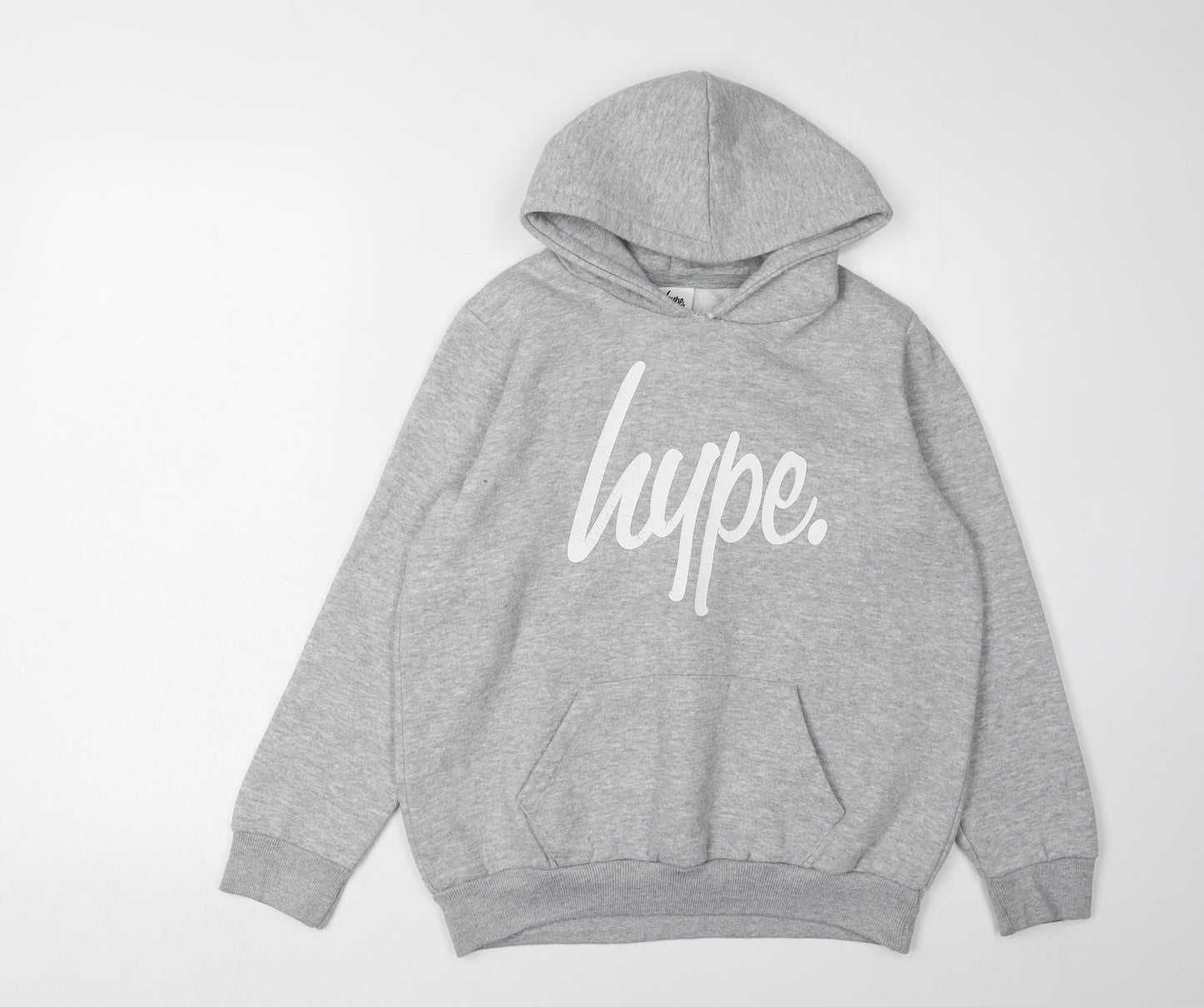 Hype Boys Grey Hoodie - 11-12 Years, Pullover Style