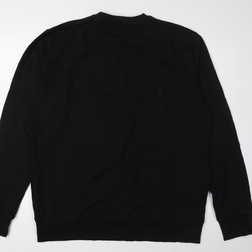 Doctor Who Men's Black 2XL Pullover Sweatshirt